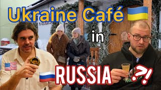 🇺🇦 UKRAINIAN Restaurant in MOSCOW 🇷🇺 Igorinrussia AMERICANS and a SOVIET Man investigate [upl. by Aven]