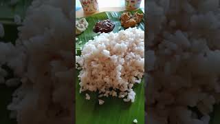 Kerala style meals on banana leaf Arippa restaurant  Shorts [upl. by Olenolin807]