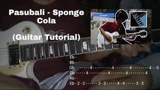 Pasubali  Sponge Cola Guitar Tutorial [upl. by Blen]