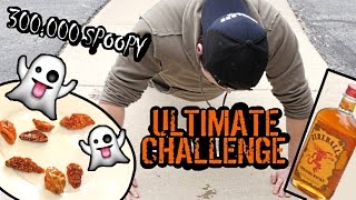 3 Ghost Peppers  300 Push ups 300000 SUBSCRIBER SPECIAL [upl. by Helsa]