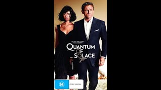 Opening To Quantum of Solace 2009 VHS Australia [upl. by Prudi]