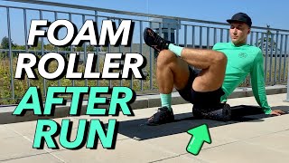 7 Min Foam Roller Stretch After Run [upl. by Oman]