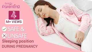 Sleeping Positions during Pregnancy  Whats Safe and Whats Unsafe [upl. by Ripleigh]