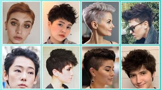 1Top Trendy Short Under Haircuts With Awesome Hair Ideas For WomenPixie Haircut [upl. by Acirtap]