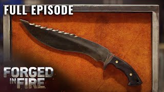 Forged in Fire Recreating INSANELY Complicated Blade From Memory S8 E16  Full Episode [upl. by Droc]