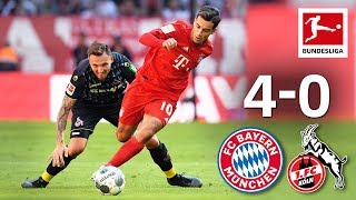 Coutinhos First League Goal amp Lewandowski Brace I Bayern München vs 1 FC Köln I 40 I Highlights [upl. by Balch4]