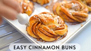 Easy Swedish Cinnamon Buns Recipe  How to make Kanelbullar  Swedish Kanelbullar [upl. by Hanyaz]