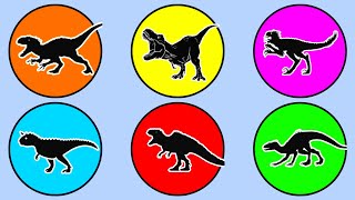 Dinosaurus Jurassic World TRex Giganotosaurus Scorpios Rex Indoraptor Indominus Rex 83 [upl. by Aramenta]