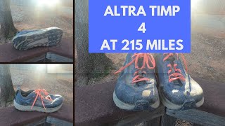 Altra Timp 4 at 215 miles [upl. by Sedlik]