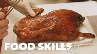 How Peking Duck Is Made  Food Skills [upl. by Bascomb]