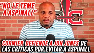 Daniel Cormier defiende a Jon Jones por quotevitarquot a Tom Aspinall [upl. by Nohsram]