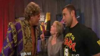 Santino MarellaGuest Host and William Regal segment RAW 07 12 2010 [upl. by Landsman]