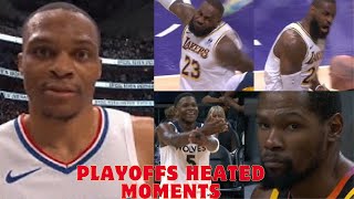 NBA PLAYOFFS 2024 FIGHTS HEATED MOMENTS and EJECTIONS So far [upl. by Liagiba23]