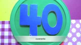 Spanish For Kids  Counting to 100 by Tens [upl. by Stamata]