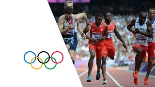 Athletics Mens 4 x 400m Relay Round 1  Highlights  London 2012 Olympics [upl. by Madella]