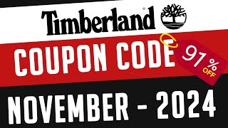 Timberland Coupon Code 2024 🔥 2024 🔥 Updated Today 🔥Timberland Discount Code 2024 [upl. by Ponton]