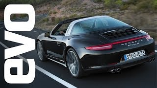 Porsche 911 Targa 4S review with Tiff Needell  evo REVIEWS [upl. by Manard]