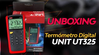 Unboxing Termómetro Digital UNIT UT325 [upl. by Anihsit]