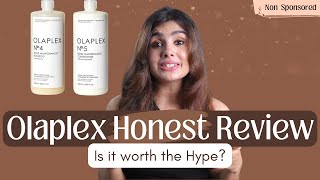 My honest Review Olaplex Shampoo amp Conditioner Frizz Control Is it worth the Hype Olaplex No 4amp5 [upl. by Ylliw]