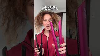 30 VS 730 HAIR STRAIGHTENERS curlytostraight hairstraightening [upl. by Zailer]