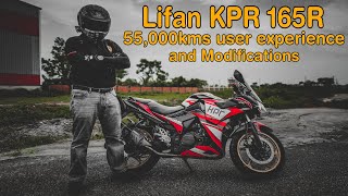 Lifan KPR 165R  55000kms  User Experience and Modifications Discussions [upl. by Hassin]