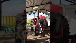 Field Marshall tractor start up [upl. by Hairej32]