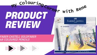 Review Swatch and Test of Faber Castell Goldfaber Pencils [upl. by Scrivens]