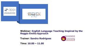 Webinar APPInep English Language Teaching Inspired by the Reggio Emilia Approach jan 2024 [upl. by Gustafsson]