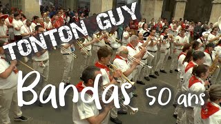 TRADITIONNEL par la banda Les SANS SOUCIS ambiance cloîtres dimanche CONDOM 2023 [upl. by Hermann786]