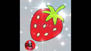 How to Draw Strawberry 🍓  2 Ways  Strawberry Drawing  Drawing for kids [upl. by Paapanen]