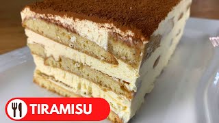 COMO HACER TIRAMISU CASERO  RECETA FACIL Y RAPIDA [upl. by Idarb]