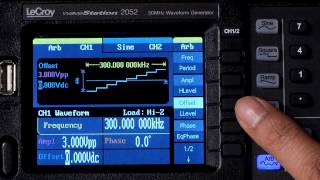 WaveStation Creating Basic Waveforms [upl. by Zanze]