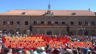 TRADICIONAL PETICIÓN DEL TORO EN BENAVENTE VEGUILLA 2023 [upl. by Amick]