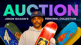 Jeron Wilson’s first pro model graphics from Girl Skateboards  Auction [upl. by Atilem]