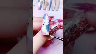 beautiful nail art design easynailartdesignsforbeginners nailart naildesigns nails [upl. by Nnairol144]