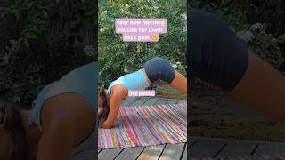 i healed my lower back pain with these daily stretches amp strengthening exercises selfcare [upl. by Trutko]