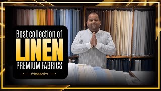 Best 10 Premium Linen Fabrics Collection  Premium Linen Shirts Fabrics [upl. by Rehpotsirhc395]