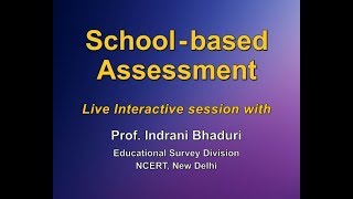 Live discussion on  quotSchool Based Assessmentquot [upl. by Riggs]