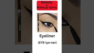 Do you know these Beauty 💄amp Makeup itemslearnenglish vocabulary dailyenglish anglaisbeauté [upl. by Ezekiel]