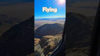 Flying 🚁 over the desert mojave mojavedesert helicopter ntc jgkix [upl. by Lecram]