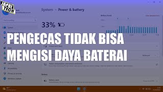 Pengecas Tidak Bisa Mengisi Daya Baterai Laptop Windows 11 [upl. by Brost732]