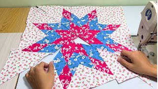 Sewing Project For Beginner  Make Your Own Pillow Cover by Patchwork scrap [upl. by Eunice657]