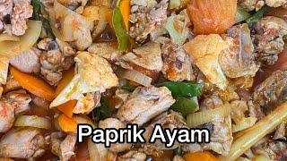 Resepi Paprik Ayam  paprikayam menuberbuka [upl. by Tyoh5]