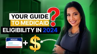 Medicaid Eligibility  Medicaid Income and Asset Limits – 2024 [upl. by Chamkis]