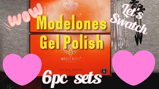 Lets Swatch Modelones Gel Polish 😍modelonesofficial gelpolish swatches subscribe [upl. by Ibor]