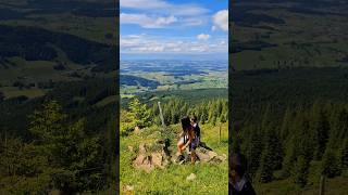 Portage et randonnées  Cousimbert Suisse babywearing portagemountainsrandonnée suissebaby [upl. by Tamsky71]