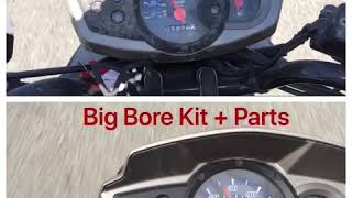 Yamaha Zuma 50F Stock VS Polini Big Bore Kit [upl. by Courcy]