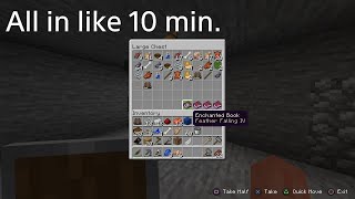 Creating the auto fisher Its OP Modded Bedrock Minecraft Ep14 [upl. by Nuy565]