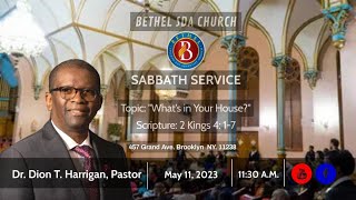 Bethel SDA Church Divine Service Dr Dion T Harrigan Pastor [upl. by Alon]