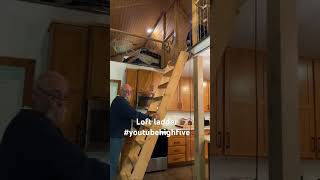 Loft Ladder carpenter carpentry woodworking youtube youtubeshorts [upl. by Otilrac776]